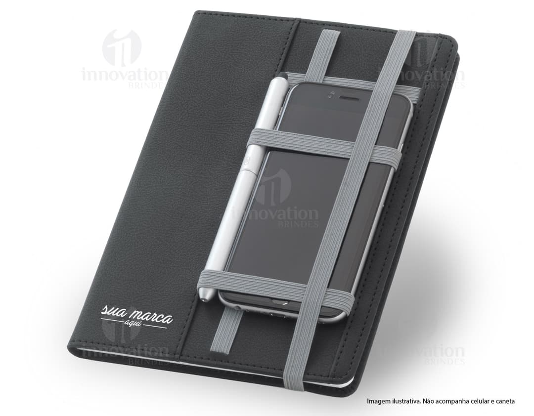 Bloco de Anotações em Couro - Organize suas ideias com elegância e praticidade! Perfeito para reuniões de negócios, estudos e anotações diárias. Feito em couro de alta qualidade, é durável e sofisticado. Garanta o seu agora e tenha sempre suas informações ao alcance das mãos. Ideal para quem busca praticidade e estilo no dia a dia. Compre já!