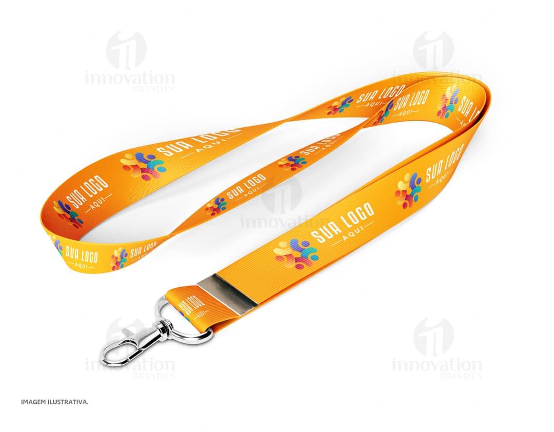 Cordão para crachá com mosquetão de alta qualidade e resistência. Ideal para manter seu crachá sempre seguro e visível. Com 85 cm de comprimento e 2 cm de largura, este cordão é perfeito para uso em eventos, feiras e empresas. Garanta já o seu!