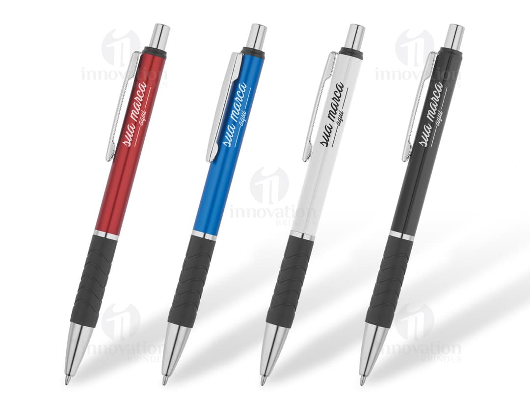 Caneta de metal 101 - Item indispensável para escrita e desenho. Ideal para uso no escritório, na escola ou em casa. Design clássico e durável. Adquira já a sua!