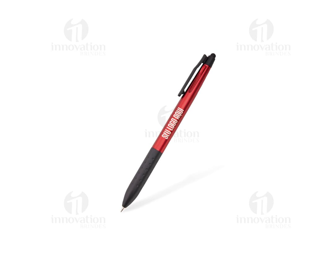 Caneta 3 em 1 Touch com ponta de luz, ponteiro e indicador. Feita de metal e plástico, essa ferramenta multifuncional é ideal para escrita, desenho e trabalho de design. Disponível em cores prata e preto, possui ponta afiada e pode ser usada em papel, escrita e desenhos. Ótima para uso no escritório, escola e negócios.