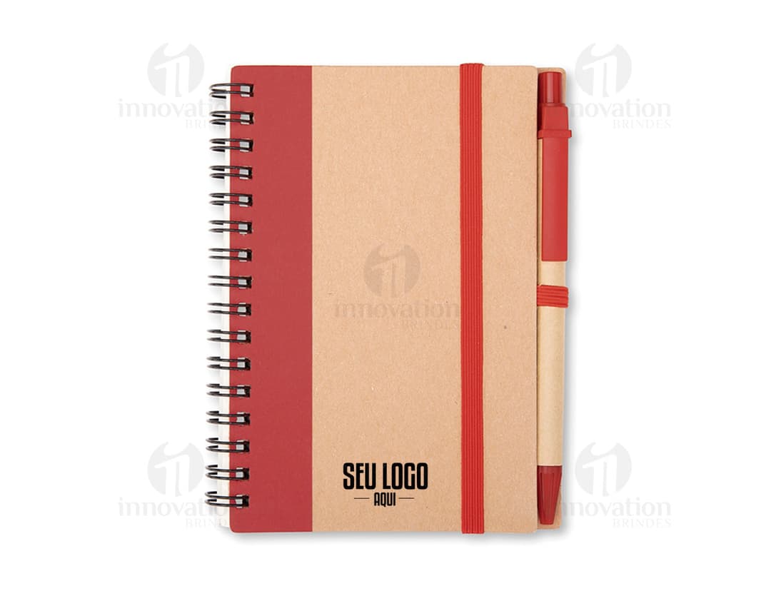 CADERNO DE ANOTAÇÕES C CANETA