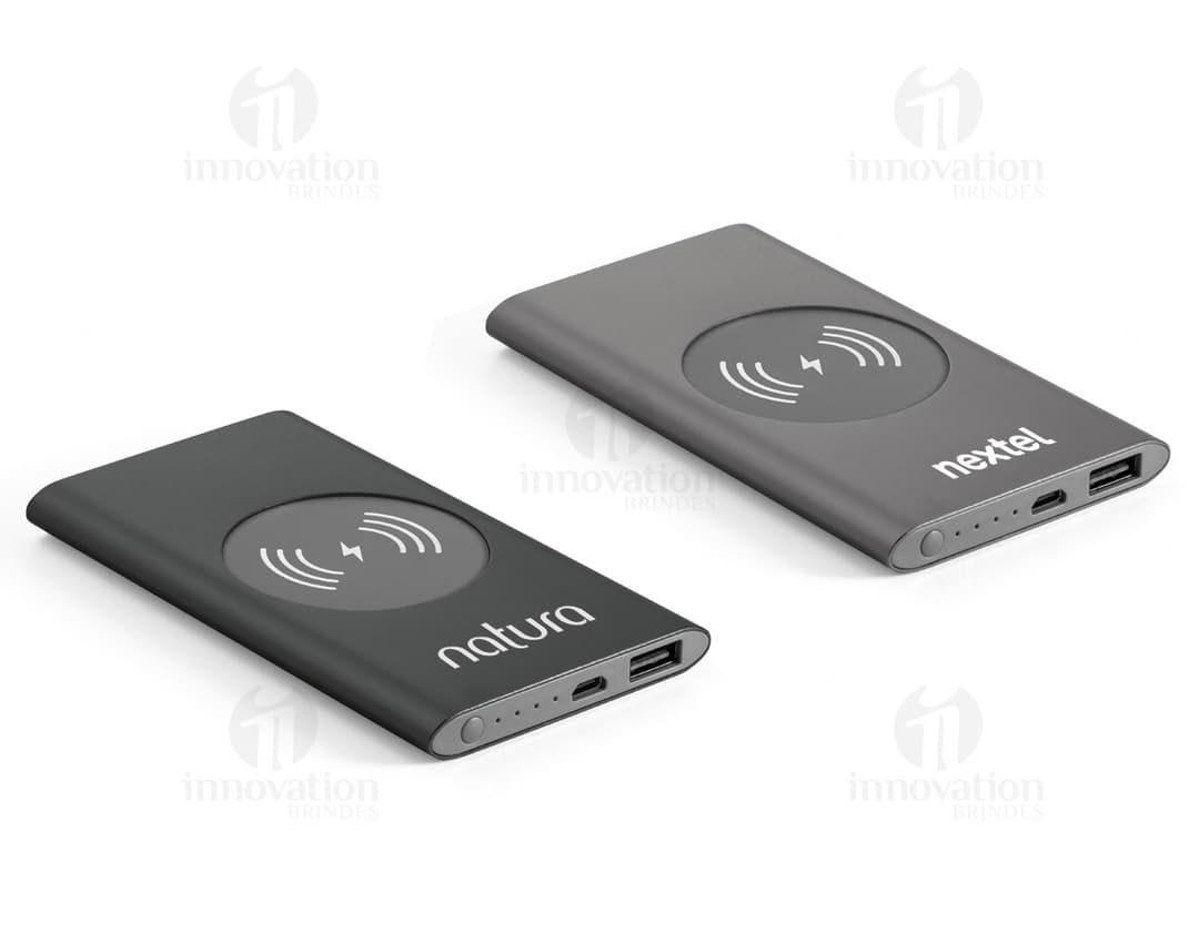 Dispositivo de tecnologia, equipamento de comunicação eletrônica, bateria portátil e carregador wireless moderno e portátil para celular, laptop, celular e outros dispositivos eletrônicos.