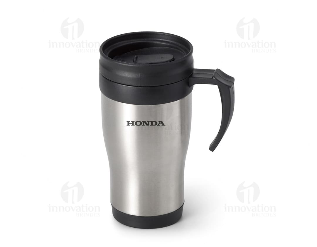 Caneca de metal resistente e brilhante para apreciar seu café com estilo. Perfeita para quem busca qualidade e durabilidade. Adquira já a sua!