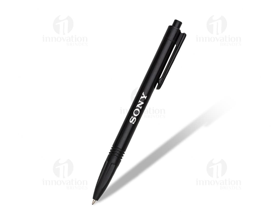 Caneta plástica de alta qualidade para escrita, ideal para uso no escritório, na escola e em casa. Desenvolva seus projetos, faça anotações e assine documentos com praticidade. Disponível em cores variadas, proporcionando elegância e estilo no seu dia a dia. Adquira já a sua!