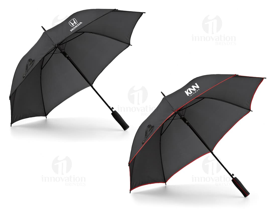 Guarda-Chuva de design atraente e cores vivas para proteção contra chuva e sol. Perfeito para uso pessoal ou promocional. Proteja-se com estilo!