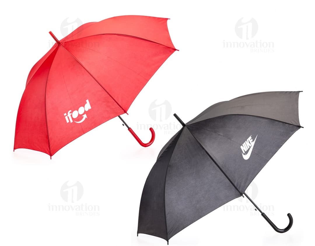 Guarda-chuva moderno e seguro para proteção contra chuva e sol. Acessório colorido e fashion, ideal para presentear. Modelo 3D em nylon, resistente e elegante. Aproveite!