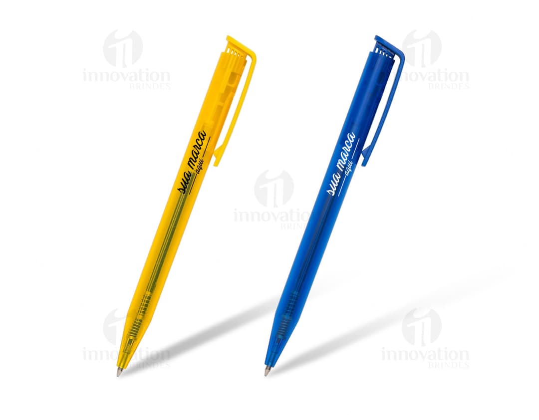Caneta plástica de alta qualidade para escrita suave e precisa. Ideal para uso na escola, faculdade ou escritório. Com ponta resistente e tinta durável, é o item perfeito para suas necessidades de escrita. Adquira já a sua!