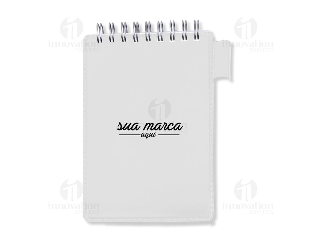 Bloco de anotações em papel branco vazio para escrita. Ideal para uso no escritório ou em casa. Design moderno e prático para suas mensagens e lembretes. Adquira o seu agora!