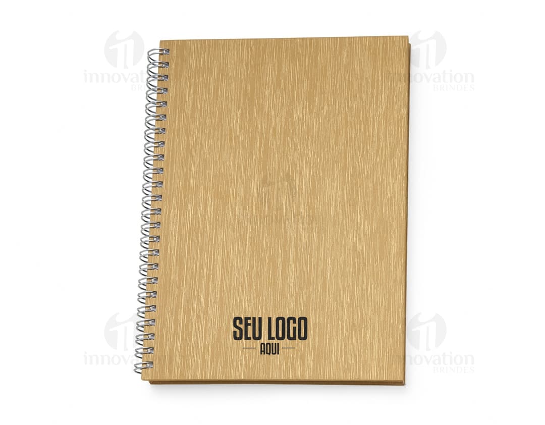Caderno de negócios em papel reciclado, perfeito para anotações e organização no dia a dia. Ideal para reuniões e planejamento. Design elegante e sustentável. Garanta já o seu!