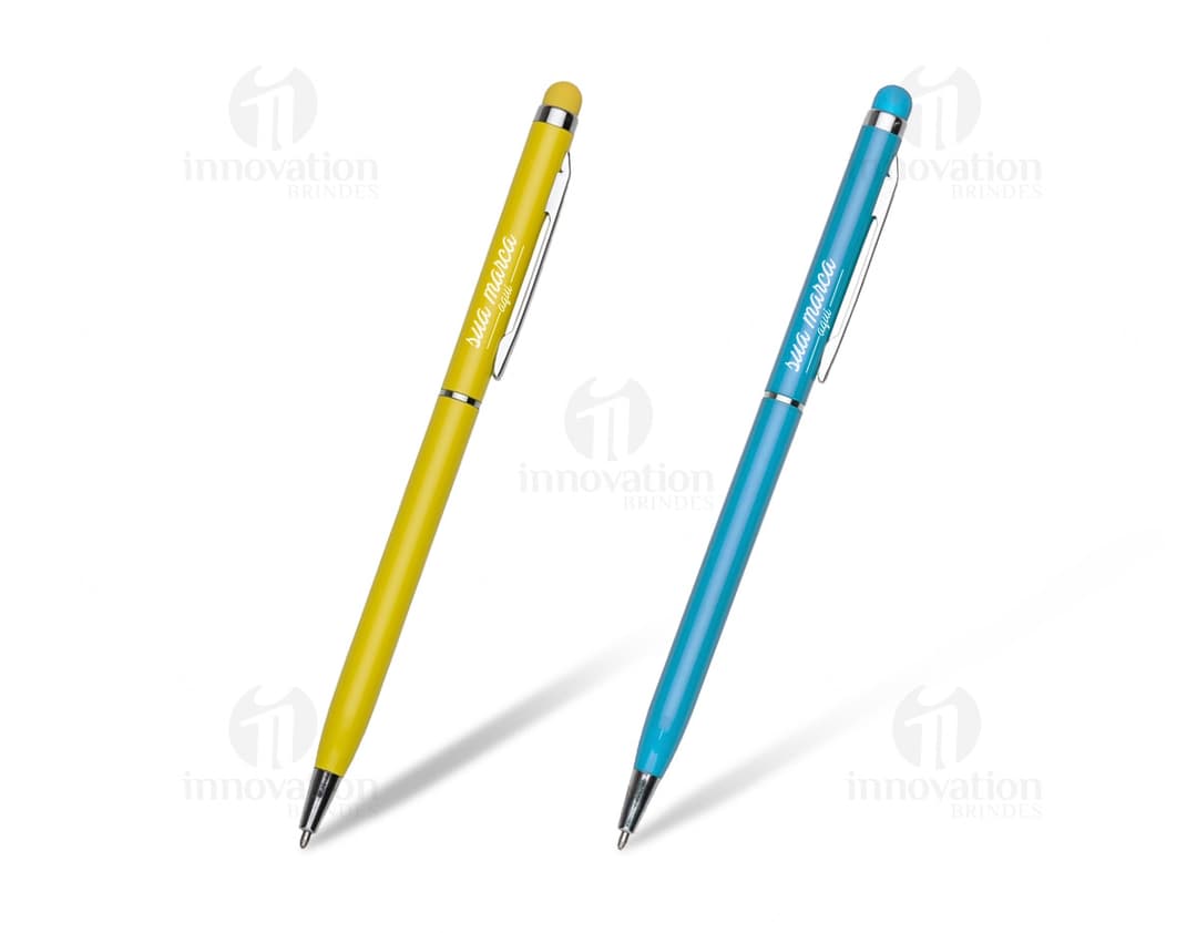 Caneta de metal touch, ideal para escrever com precisão e elegância. Perfeita para uso escolar, escritório ou em casa. Projetada com ponta touch, é versátil e funcional. Acompanha estojo para guardar com segurança. Adquira a sua e facilite sua vida no dia a dia!