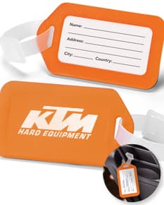 Identificador de bagagens para viagens com segurança e estilo. Nunca mais confunda sua mala com a de outra pessoa. Feito em material resistente, ideal para suas aventuras. Adquira já o seu!