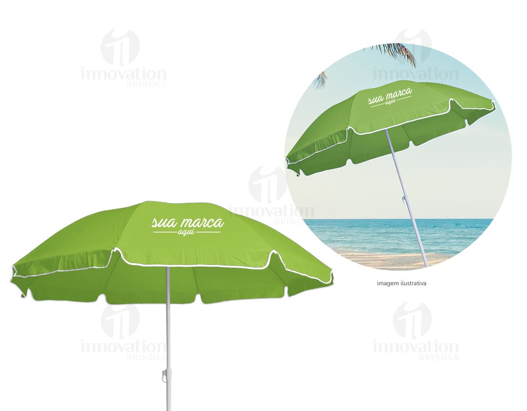 Guarda-Sol Tropical: Proteção e conforto garantidos para as suas viagens de verão. Aproveite as férias na praia com esse sunshade colorido e resistente. Ideal para relaxar sob o sol ou se abrigar da chuva. Garanta já o seu!