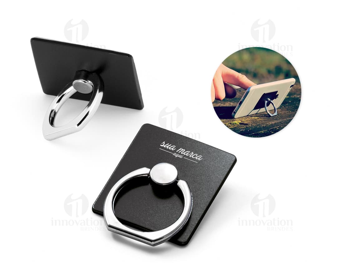 Suporte plástico para celular moderno e prático para o seu dia a dia! Ideal para manter seu dispositivo seguro e sempre ao alcance. Design inovador, resistente e compatível com diversos modelos de smartphones. Não perca tempo, adquira já o seu!