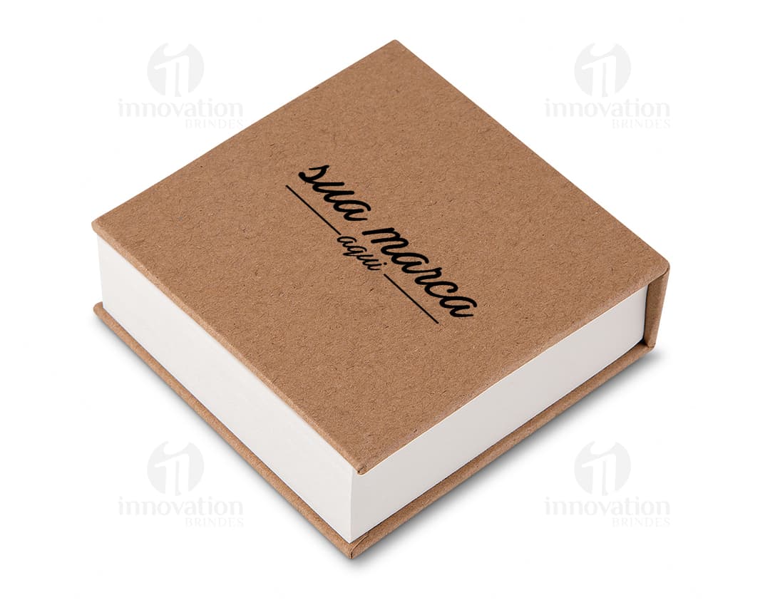 Bloco de anotações em papel cartão para manter suas ideias organizadas. Ideal para estudos, trabalhos e reuniões. Embalagem prática para transportar e guardar com facilidade. Aproveite para registrar seus pensamentos e insights importantes!