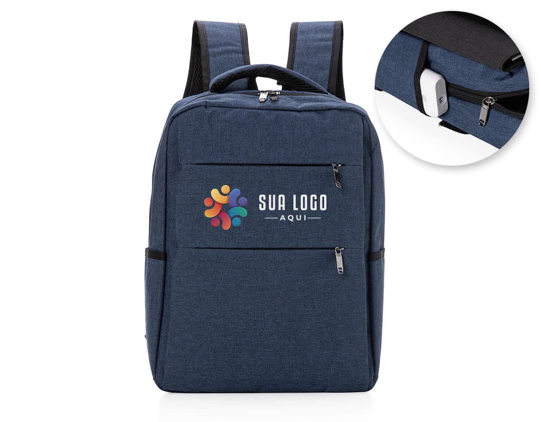 Mochila de couro para notebook preto - ideal para viagens de negócios e armazenamento de documentos. Design elegante e moderno, perfeito para o homem de negócios. Compartimento seguro com fecho de zíper e alça resistente para transporte. Adquira já a sua!