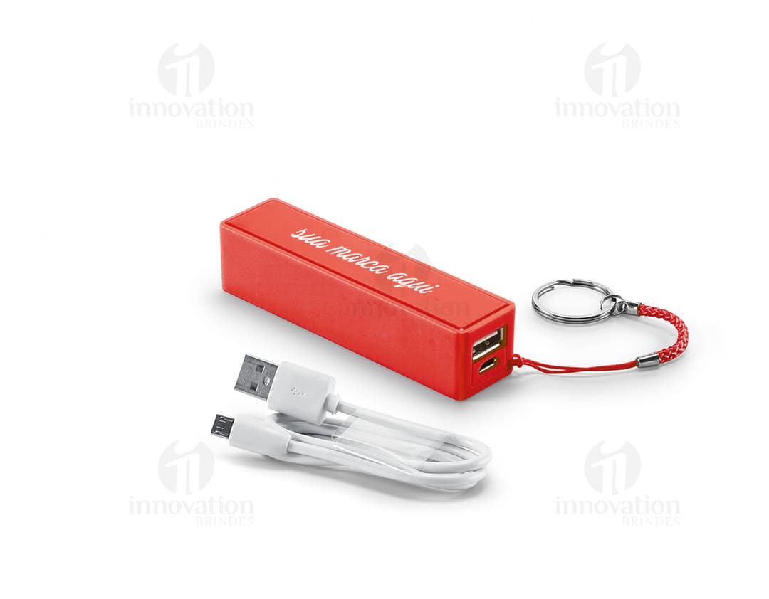 Power Bank 1.600 mAh - Carregue seus dispositivos com segurança e praticidade. Conexão, tecnologia e segurança em um só produto. Ideal para viagens, trabalho ou lazer. Garanta já o seu power bank e não fique sem bateria. Melhor preço com garantia de qualidade. Compre já!