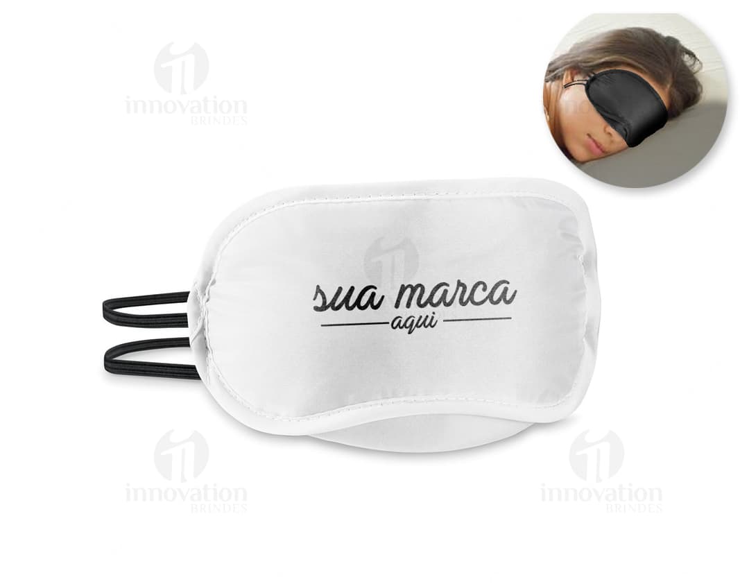 Máscara para dormir moderna e elegante. Ideal para garantir um sono tranquilo e revitalizante, feita em material plástico de alta qualidade. Acessório indispensável para quem busca conforto e bem-estar. Adquira a sua agora e tenha noites de sono perfeitas. Confira!