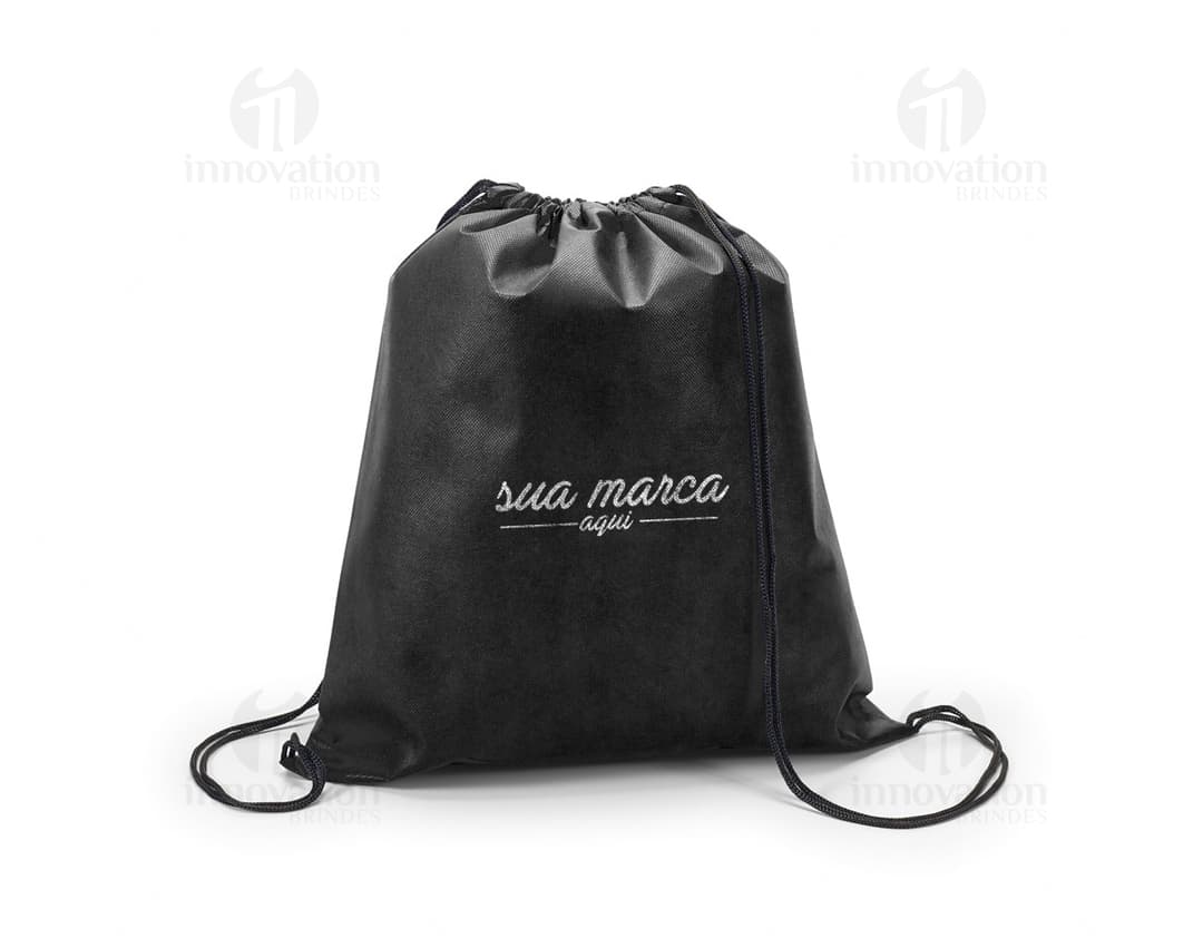 Mochila saco 370 x 410 mm - Acessório de luxo e elegante em couro, perfeito para compras ou uso diário. Prático e espaçoso, ideal para quem busca sofisticação e estilo. Aproveite a promoção e garanta o seu! Ideal para quem busca sofisticação e estilo.