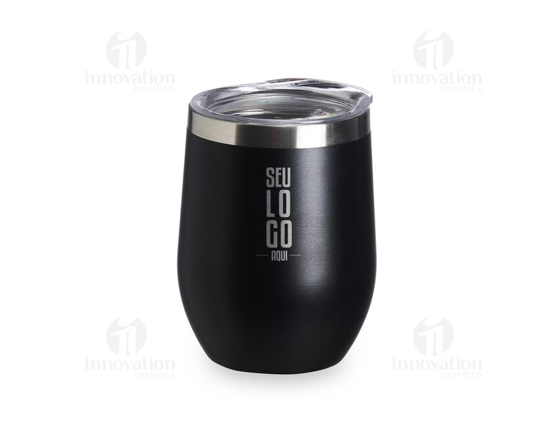 Copos de Inox 320ml - Ideais para armazenar líquidos, esses copos de metal são duráveis e modernos. Perfeitos para manter suas bebidas quentes ou frias por mais tempo. Adquira já o seu!