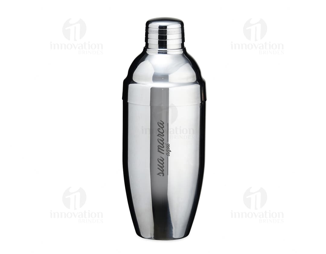 Coqueteleira Inox 750ml - Prepare os melhores drinks com nossa coqueteleira em aço inoxidável de 750ml. Perfeita para agitar seus coquetéis favoritos com estilo e praticidade. Adquira já a sua e deixe suas comemorações ainda mais especiais!