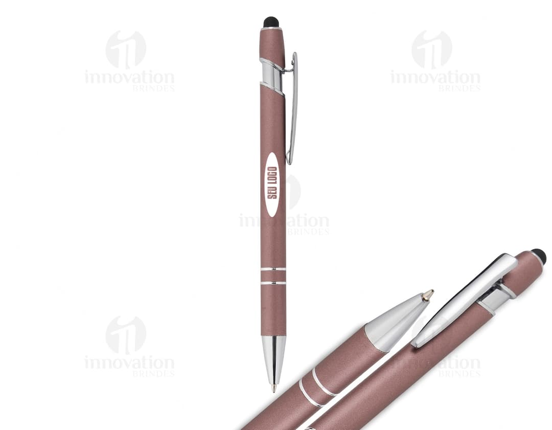 Caneta metal touch: sofisticação e praticidade em um só produto. Perfeita para usar no dia a dia ou presentear alguém especial. Adquira já a sua!