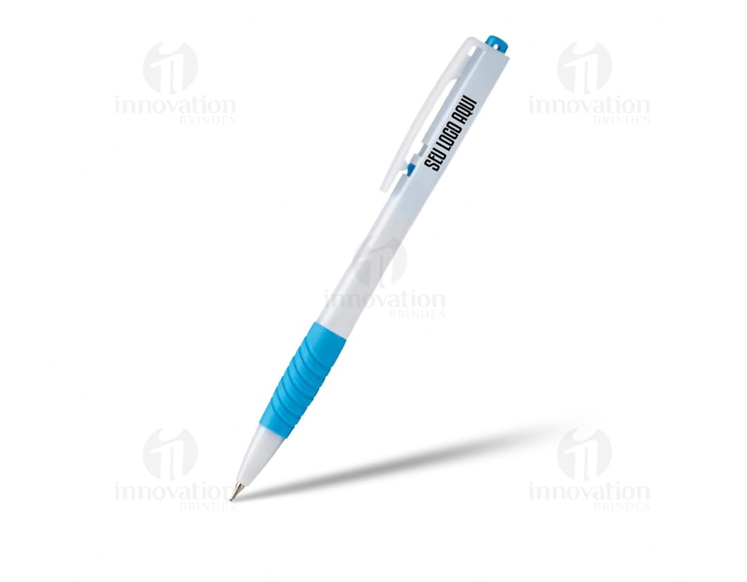 Caneta plástica personalizada: a escolha perfeita para divulgar sua marca. Ideal para eventos e brindes corporativos. Garanta a visibilidade da sua empresa com este item de alta qualidade. Encomende já a sua!
