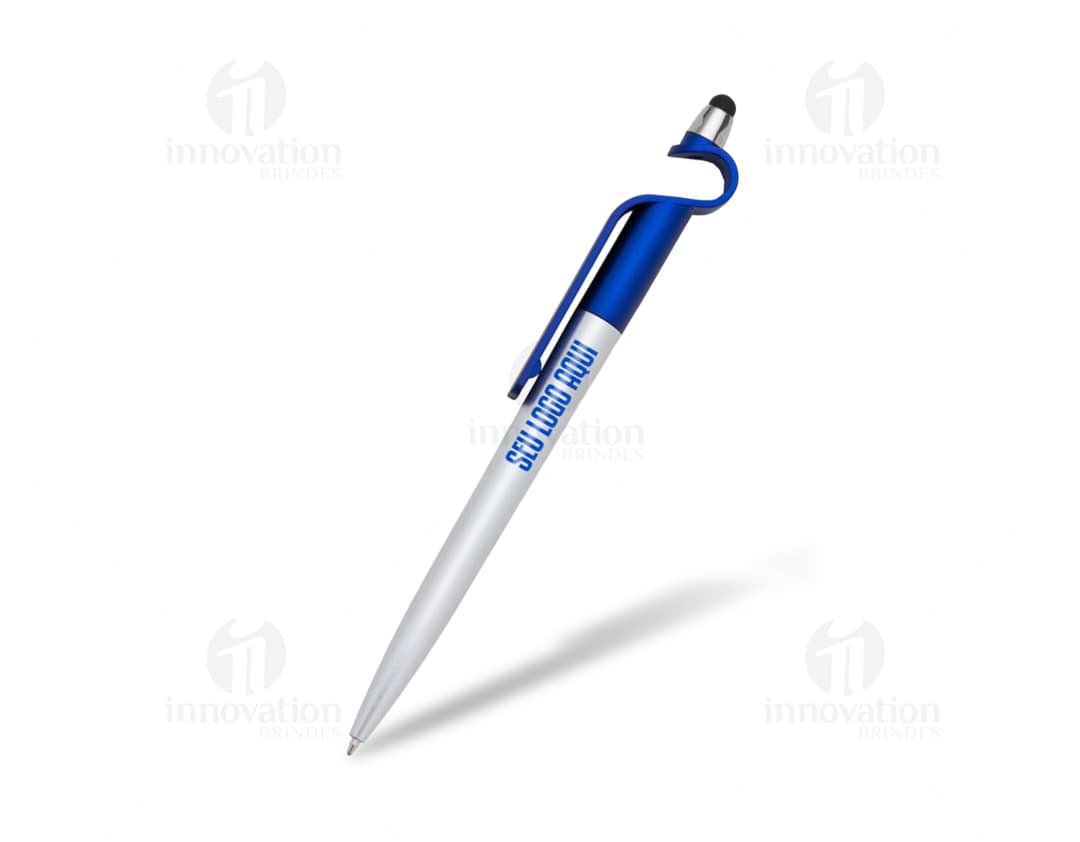 Caneta plástica com touch: a solução perfeita para seus brindes corporativos! Design elegante e moderno, ideal para presentear clientes e parceiros. Personalize com sua logo e destaque-se no mercado. Peça já a sua!