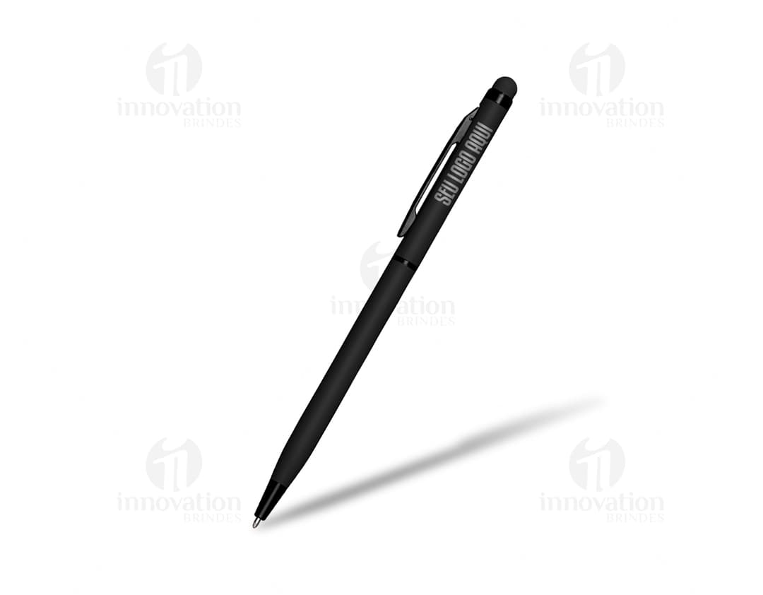 Caneta de metal touch para escrita e dispositivos touch. Ideal para trabalho, estudo e negócios. Design sofisticado e funcional. Adquira a sua agora!