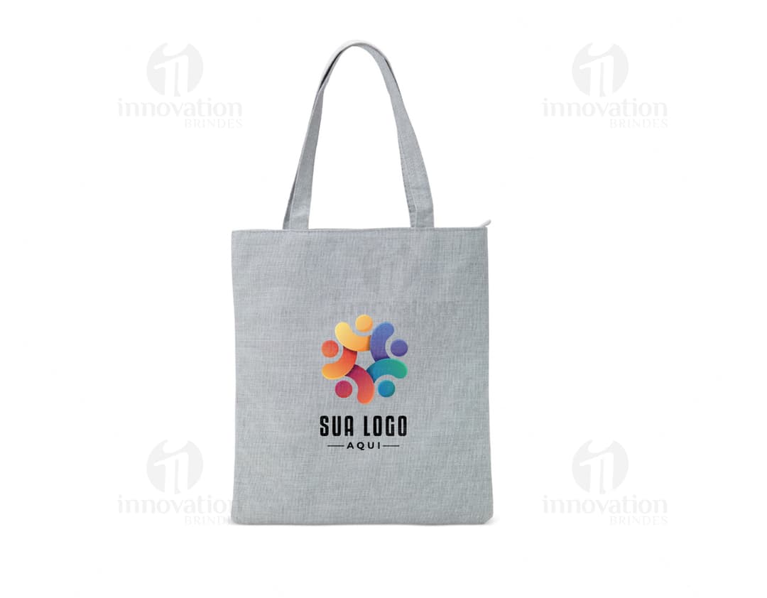 Sacola de Nylon, com fecho de combinação de segurança, design em moda e estilo, resistente e durável, ideal para compras e transporte de objetos.