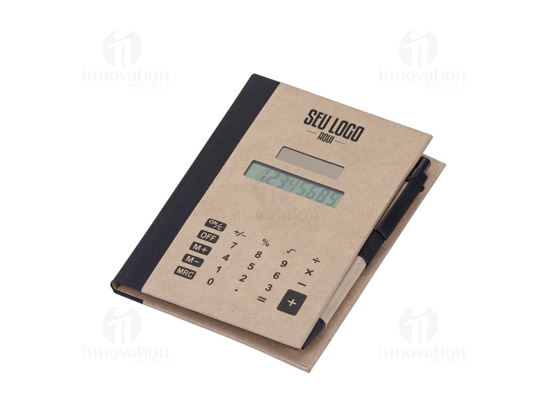 Bloco de Anotações Ecológico - Ideal para organizar suas finanças e manter suas ideias sempre à mão. Feito com material reciclado, é uma opção sustentável para o seu dia a dia. Adquira já o seu!