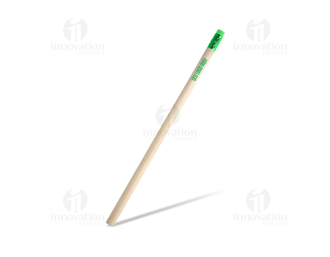 Lápis em madeira natural para escrita e desenho. Ideal para uso escolar e de escritório. Com design colorido e criativo, perfeito para estimular a sua criatividade. Garanta já o seu!