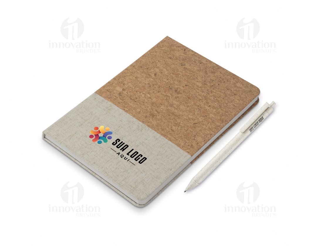 Notebook, papel em branco, marrom, livro, caderno, objeto de escritório vintage vazio.