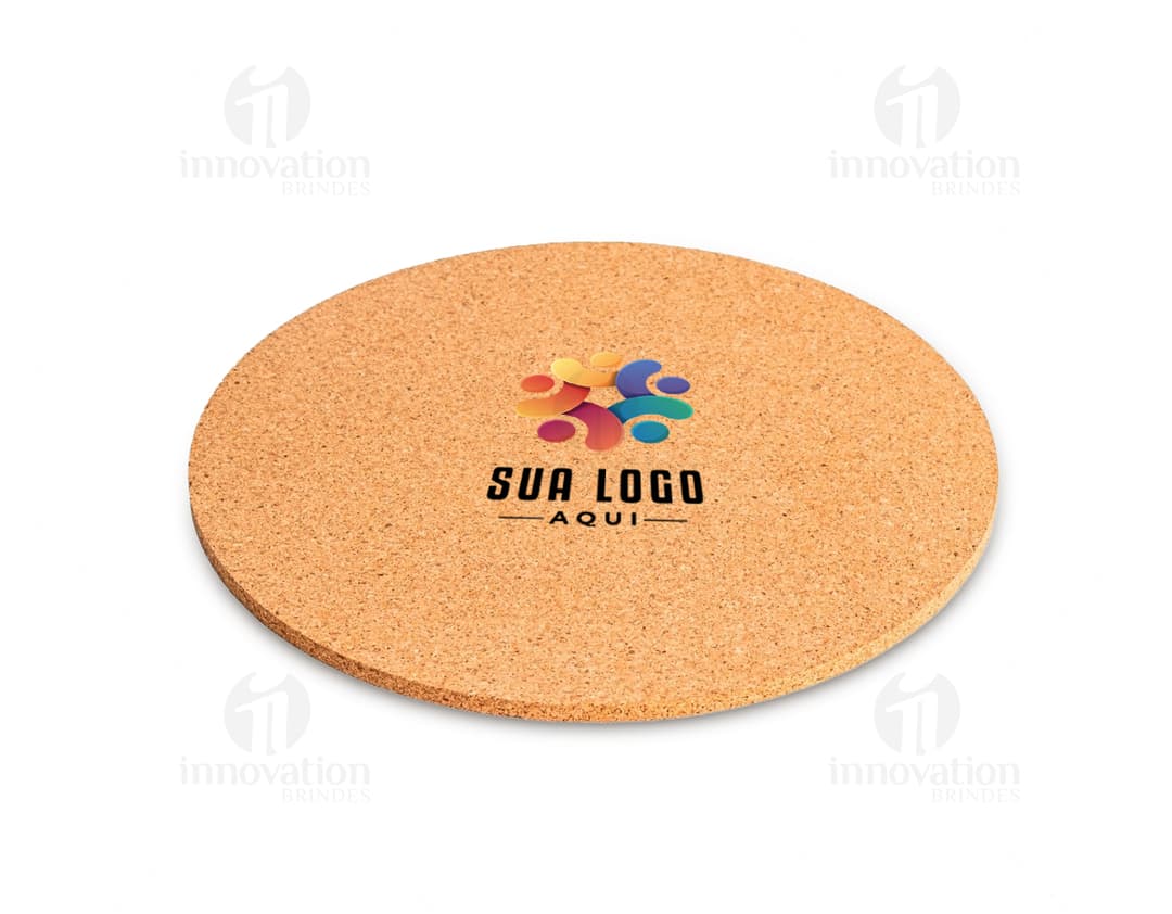 descanso de panela em cortiça para proteger superfícies de cozinha durante o cozimento.