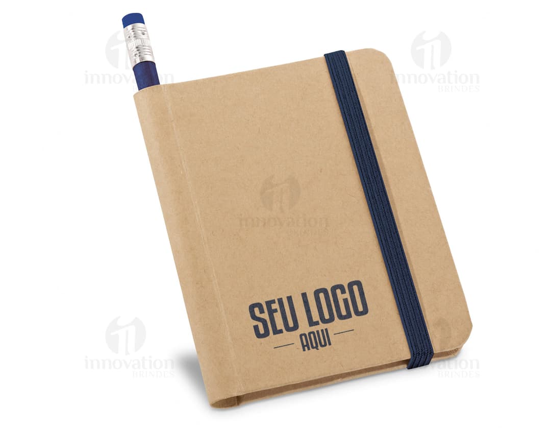 VILAÇA Caderno A7 de capa rígida em papel com 140 páginas lisas