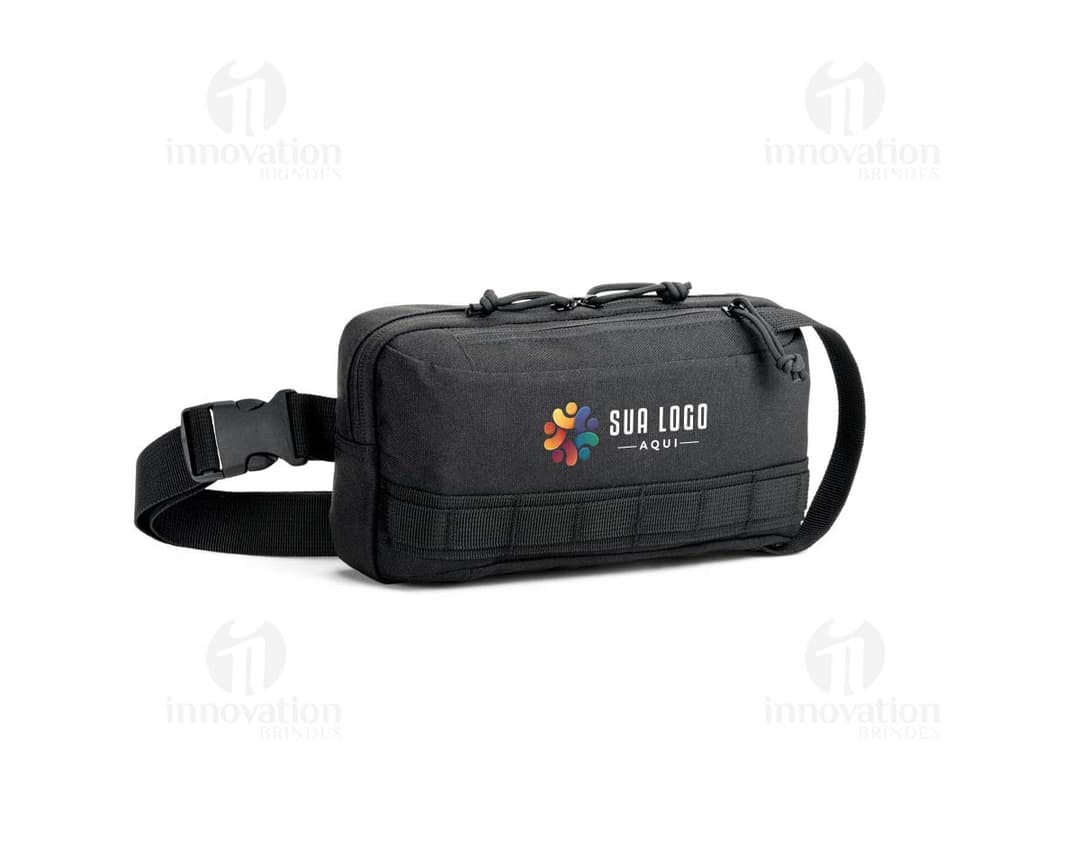 EDINBURGH Pochete em poliéster reciclado 600D de alta densidade