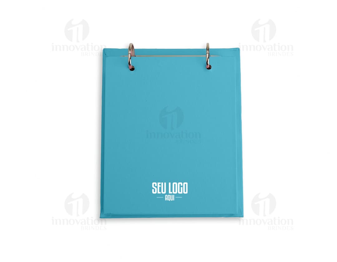 BLOCO DE ANOTAÇÕES COM ARGOLA