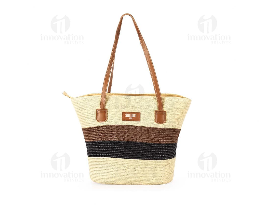 BOLSA DE FIO DE PAPAEL TORCIDO