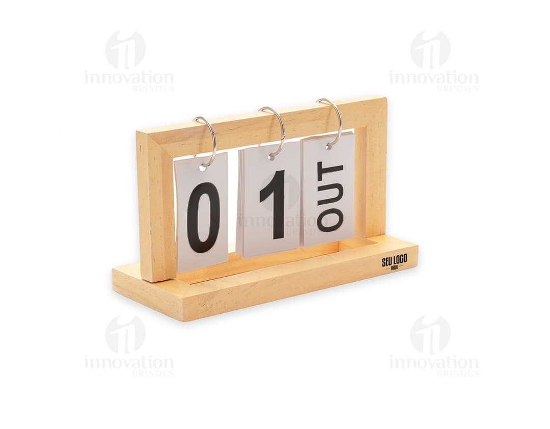 CALENDÁRIO DE MESA DE  201285CM