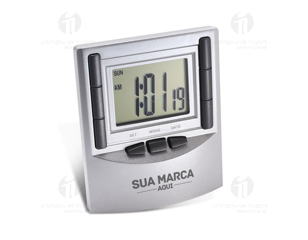 Relógio digital multifunção, ideal para acompanhar o seu dia a dia com estilo e funcionalidade. Com design moderno e diversas funções, este relógio é perfeito para te manter sempre pontual e organizado. Adquira já o seu!