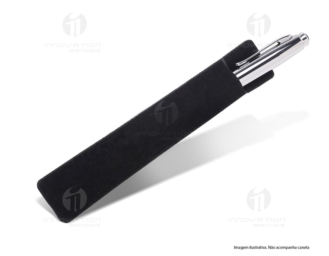 Capa de veludo para caneta - Proteja sua caneta com estilo e elegância! Feita em veludo de alta qualidade, ideal para escritório e business. Imperdível para manter sua caneta sempre segura e bem cuidada. Adquira já a sua!