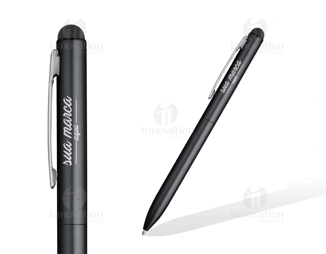Caneta de metal 81 - A ferramenta ideal para assinaturas e escrita profissional. Feita em metal de alta qualidade, perfeita para uso no escritório, negócios e estudos. Um investimento para o seu sucesso!