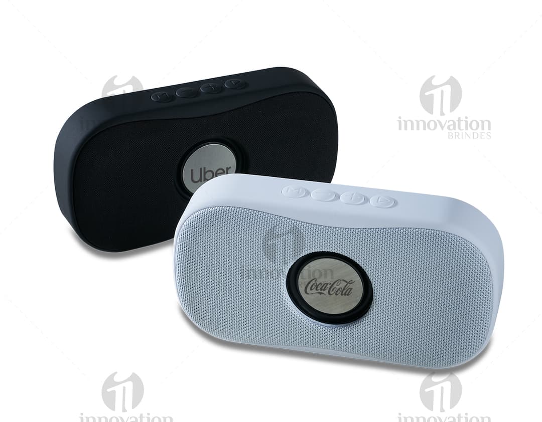 Caixa de som moderna e portátil para uma experiência sonora de alta qualidade. Conexão wireless, design em plástico resistente e equipamento de alta tecnologia. Perfeito para uso em escritórios, em casa ou em viagens. Aumente o som e curta suas músicas favoritas com muito mais estilo e praticidade. Ideal para quem busca segurança, conectividade e um som de excelente qualidade.