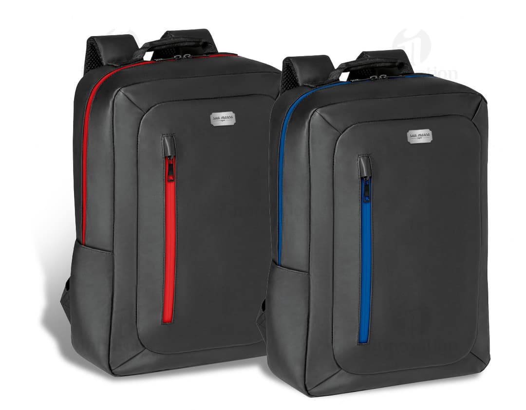 Mochila para notebook de couro marrom vintage, ideal para viagens de negócios. Com design moderno, espaçosa e com compartimentos específicos. Escolha a qualidade e o estilo!