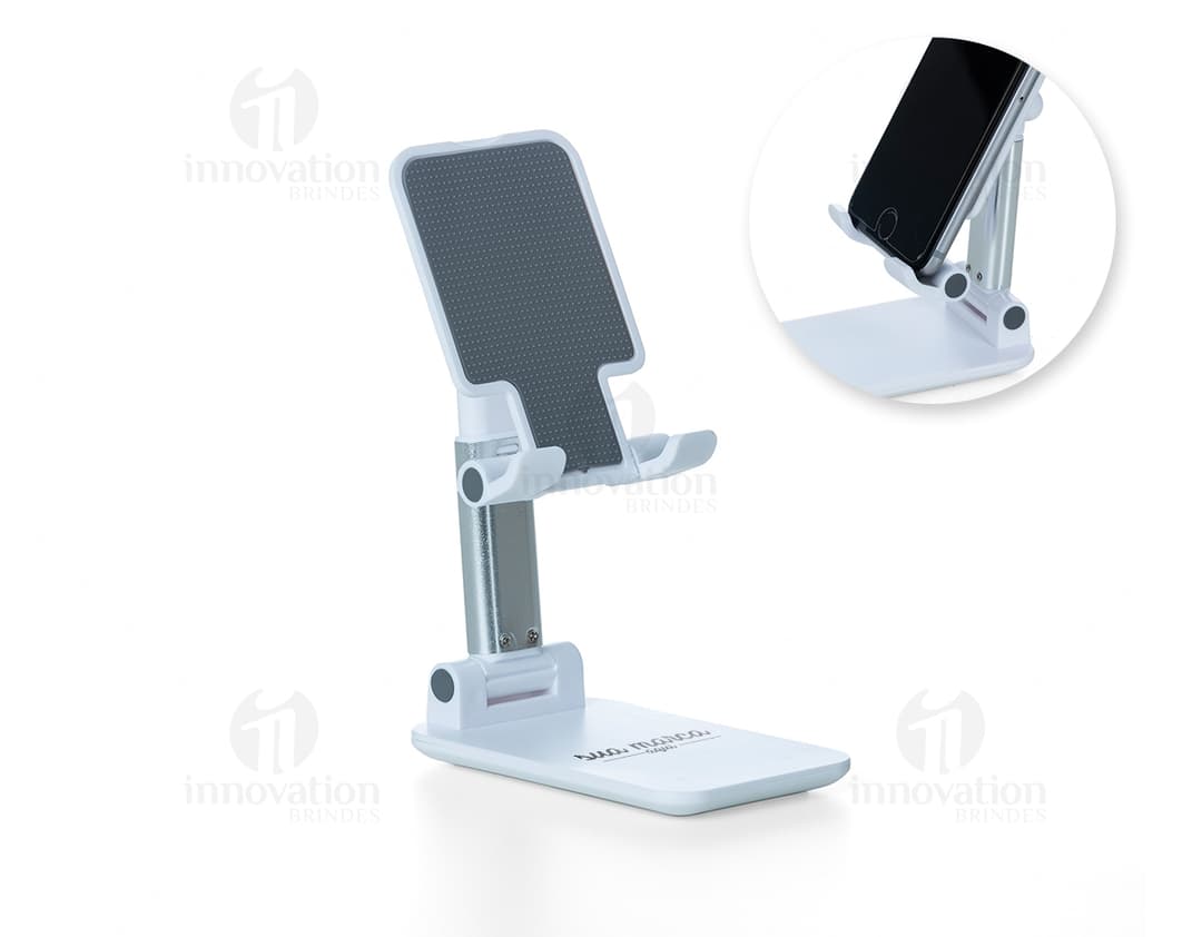 Suporte retrátil para celular e tablet, ideal para o seu trabalho no escritório ou em casa. Mantenha seus dispositivos eletrônicos sempre à mão com esse acessório moderno e prático. A solução perfeita para manter a organização e a produtividade no dia a dia. Garanta já o seu!