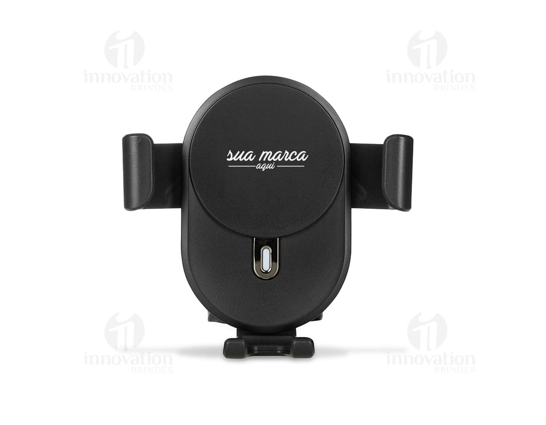 Suporte Veicular com Carregador - Mantenha seu smartphone sempre carregado enquanto dirige com este moderno suporte veicular. Com tecnologia de segurança integrada, você pode utilizar o GPS do seu celular de forma segura. Perfeito para o dia a dia no trânsito. Compre já!